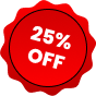 25% OFF